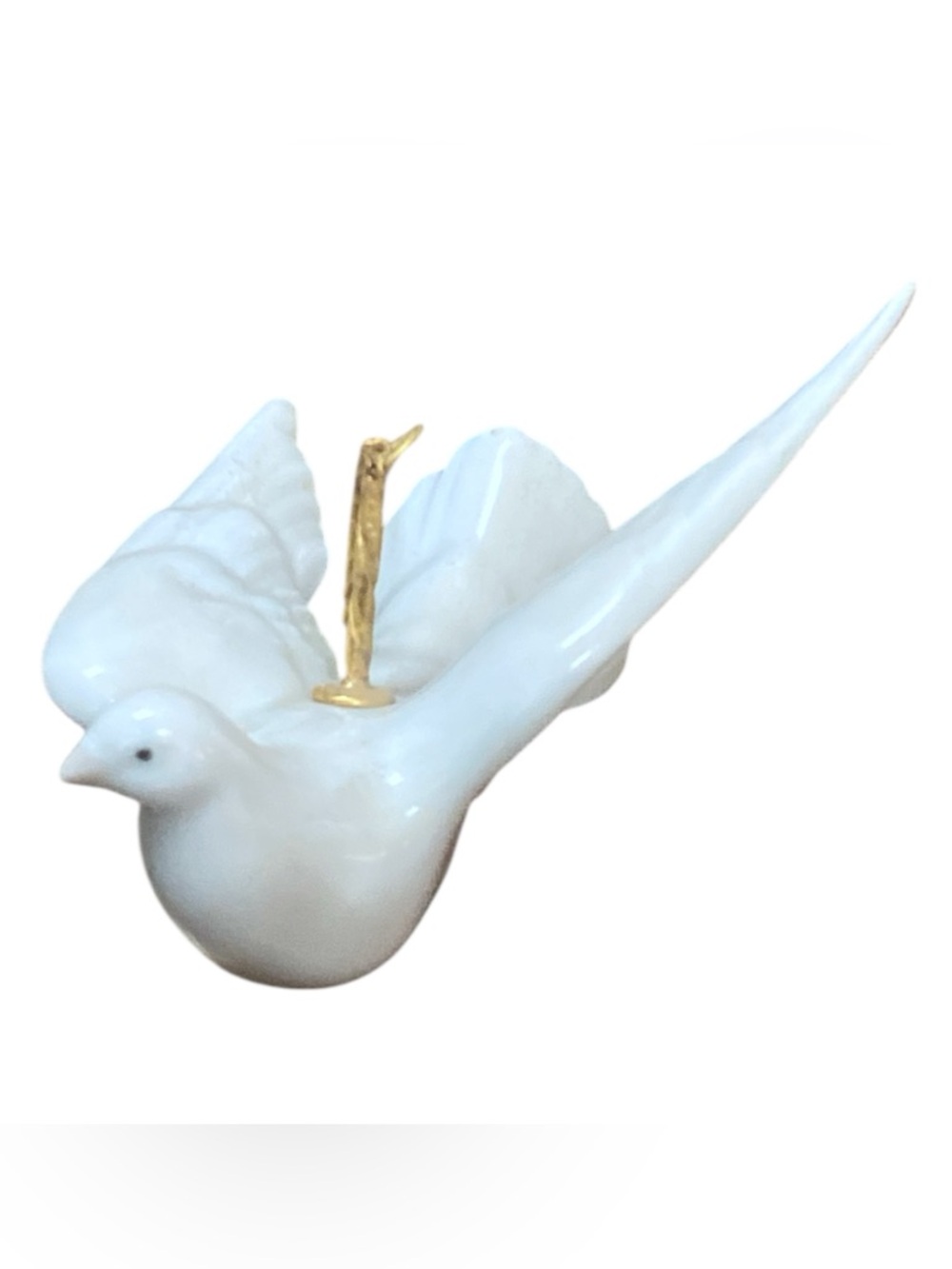 Lladro Flying Dove #06267 Vintage Christmas Ornament in Original Box